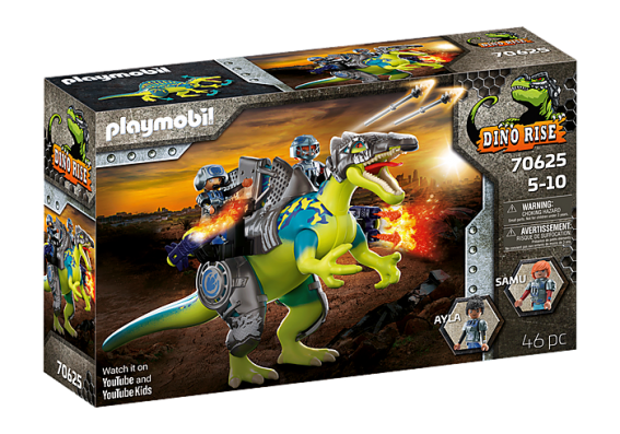 Playmobil 70625 - Spinosaurus: Double Defense Power - Image 1