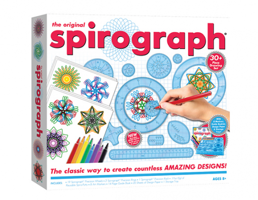 Spirograph  Set With Markers Crafting Kit - Image 1