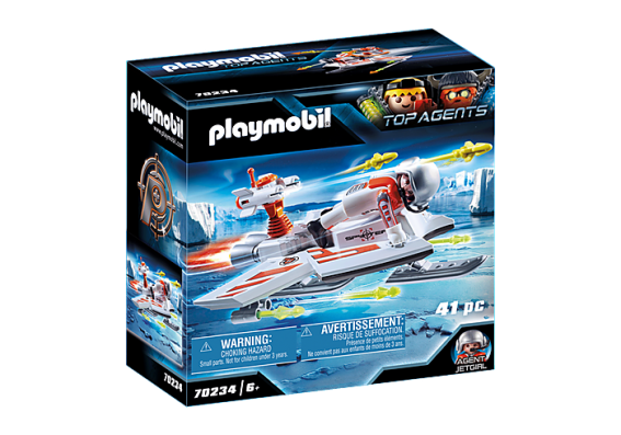Playmobil 70234 - Spy Team Flyer - Image 1