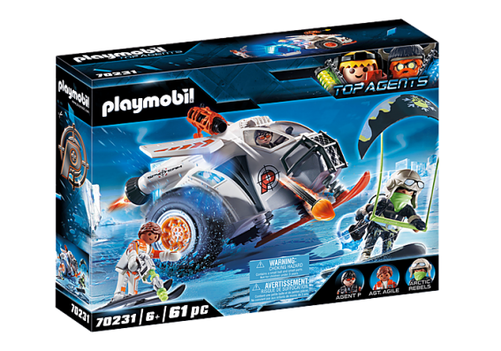 Playmobil 70231 - Spy Team Snow Glider - Image 1