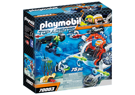 Playmobil 70003 - Spy Team Sub Bot - Image 1