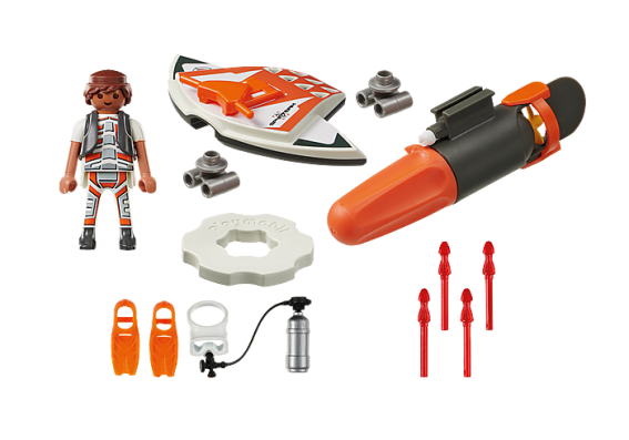 Playmobil 70004 - Spy Team Underwater Wing - Image 2