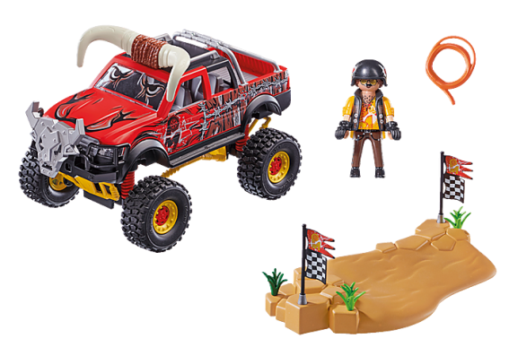 Playmobil 70549 Stunt Show Bull Monster Truck