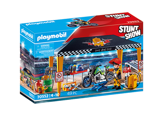 Playmobil 70552 - Stunt Show Service Tent - Image 1