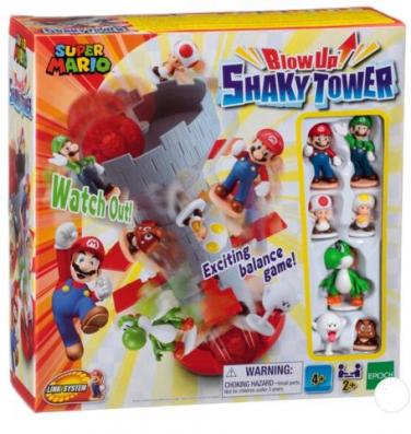 Super Mario - Blow Up Shaky Tower Childrens Game - Image 1