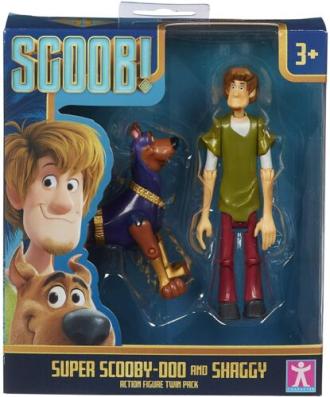 Scoob! - Super Scooby-Doo And Shaggy Figures Twin Pack - Image 1