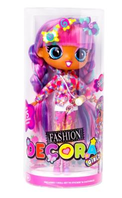 Decora Girlz Sticker ‘n’ Style 11″ Collectable Fashion Doll – Sweetie - Image 1