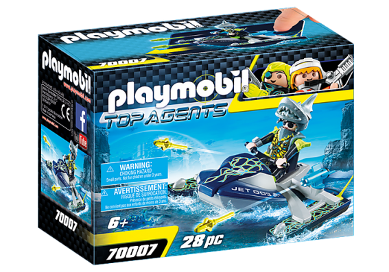 Playmobil 70007 - TEAM S.H.A.R.K. Rocket Rafter - Image 1
