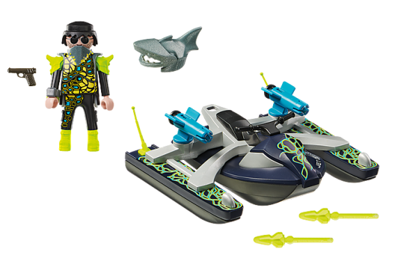 Playmobil 70007 - TEAM S.H.A.R.K. Rocket Rafter - Image 2