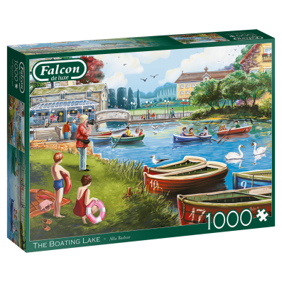 1000 Piece - The Boating Lake Falcon Jigsaw Puzzle 11252 - Image 1