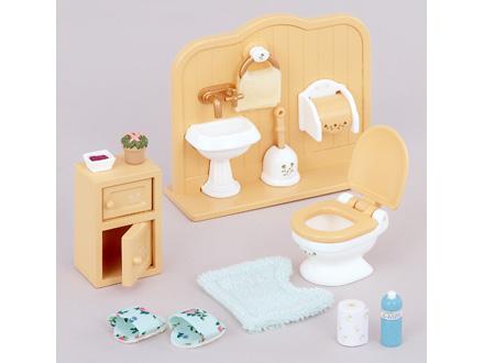 sylvanian toilet set