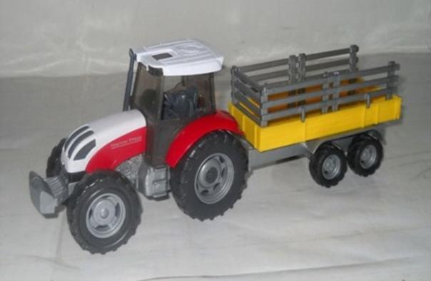 1:32 Tractor & Trailer Classic Country Die-Cast Vehicle - Image 1