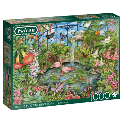 1000 Piece - Tropical Conservatory Falcon Jigsaw Puzzle 11295 - Image 1