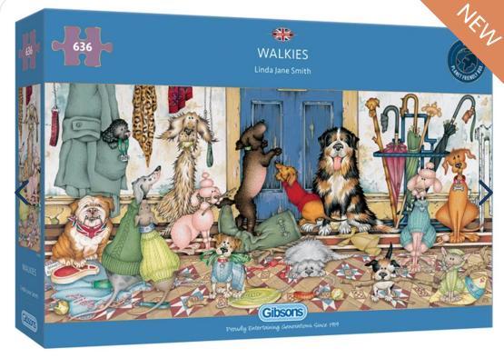 636 Piece - Walkies Gibsons Jigsaw Puzzle G4052 - Image 1
