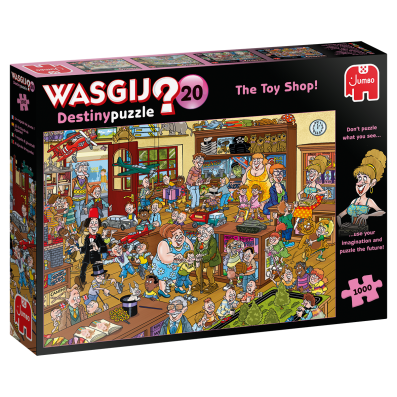 1000 Piece Wasgij Destiny 20 - The Toy Shop! Jumbo Jigsaw Puzzle - 19171 - Image 1
