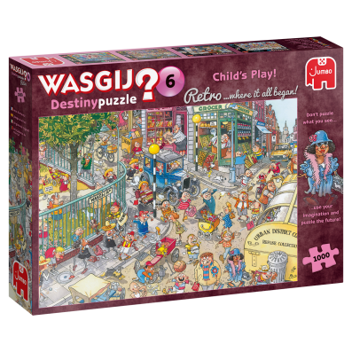 1000 Piece Wasgij Destiny 6 - Child's Play! Jumbo Jigsaw Puzzle - 25015 - Image 1