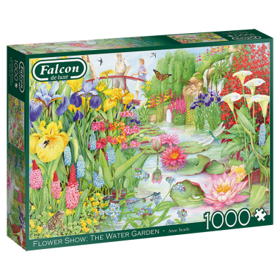 1000 Piece - Flower Show: The Water Garden Falcon Jigsaw Puzzle 11282 - Image 1