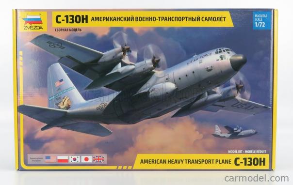 1:72 C-130H Hercules Zvezda Model Kit: Z7321 - Image 1