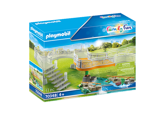Playmobil 70348 - Zoo Viewing Platform Extension - Image 1