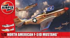 1:72 North American F-51D Mustang Airfix Model Kit: A02047A