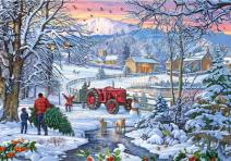 250XL Bringing Home The Tree Gibsons Jigsaw Puzzle G2233